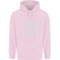 Street Rebel Motorcycles Motorbike Biker Mens 80% Cotton Hoodie Light Pink