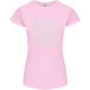 Street Rebel Motorcycles Motorbike Biker Womens Petite Cut T-Shirt Light Pink