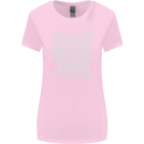 Street Rebel Motorcycles Motorbike Biker Womens Wider Cut T-Shirt Light Pink