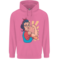 Strong Successful Woman Mens 80% Cotton Hoodie Azelea