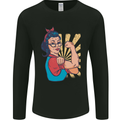 Strong Successful Woman Mens Long Sleeve T-Shirt Black