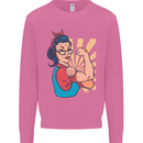 Strong Successful Woman Mens Sweatshirt Jumper Azalea