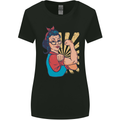 Strong Successful Woman Womens Wider Cut T-Shirt Black