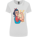 Strong Successful Woman Womens Wider Cut T-Shirt White