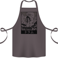 Sumo Wrestler Drummer Drumming Drum Cotton Apron 100% Organic Dark Grey