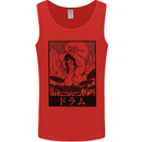 Sumo Wrestler Drummer Drumming Drum Mens Vest Tank Top Red