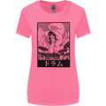 Sumo Wrestler Drummer Drumming Drum Womens Wider Cut T-Shirt Azalea