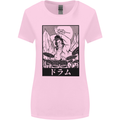 Sumo Wrestler Drummer Drumming Drum Womens Wider Cut T-Shirt Light Pink