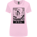 Sumo Wrestler Drummer Drumming Drum Womens Wider Cut T-Shirt Light Pink