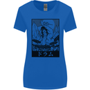 Sumo Wrestler Drummer Drumming Drum Womens Wider Cut T-Shirt Royal Blue