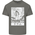 Sumo Wrestler Drummer Drumming Drums Kids T-Shirt Childrens Charcoal