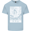 Sumo Wrestler Drummer Drumming Drums Kids T-Shirt Childrens Light Blue