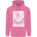 Sumo Wrestler Drummer Drumming Drums Mens 80% Cotton Hoodie Azelea