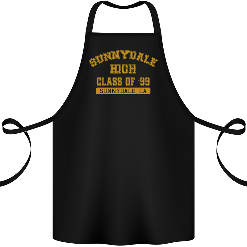 Sunnydale High TV & Movies Cotton Apron 100% Organic Black