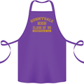 Sunnydale High TV & Movies Cotton Apron 100% Organic Purple