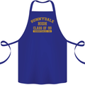 Sunnydale High TV & Movies Cotton Apron 100% Organic Royal Blue
