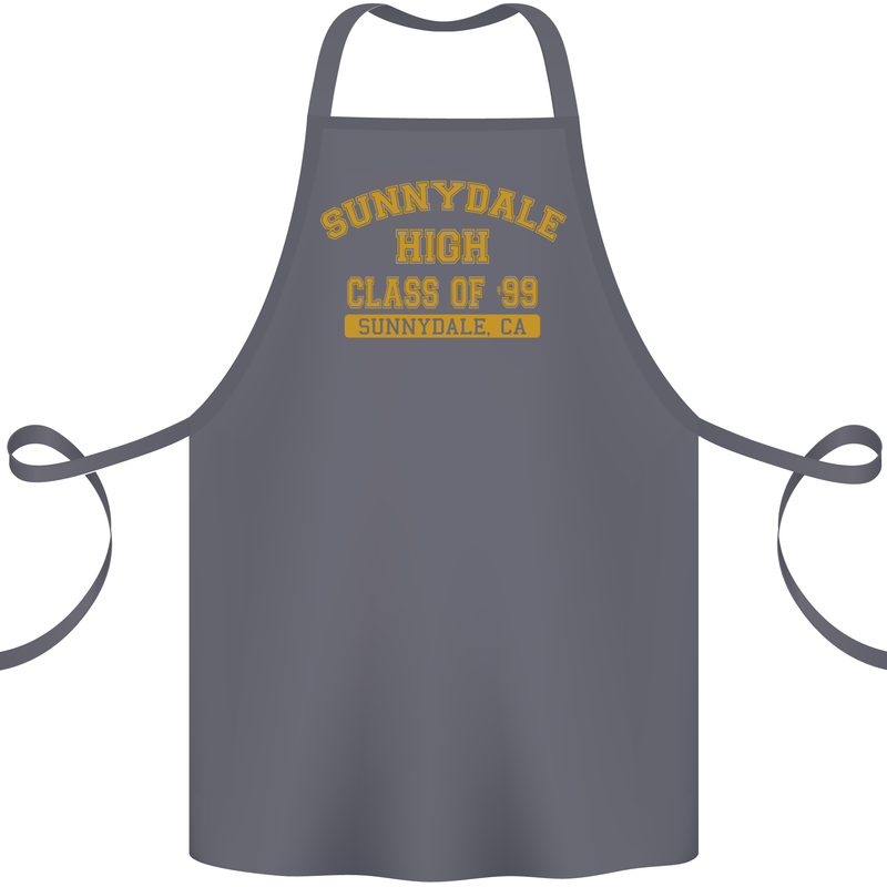 Sunnydale High TV & Movies Cotton Apron 100% Organic Steel