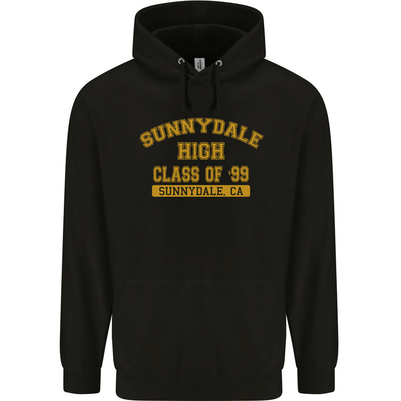 Sunnydale High TV & Movies Mens 80% Cotton Hoodie Black