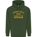 Sunnydale High TV & Movies Mens 80% Cotton Hoodie Forest Green