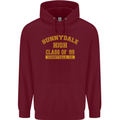 Sunnydale High TV & Movies Mens 80% Cotton Hoodie Maroon