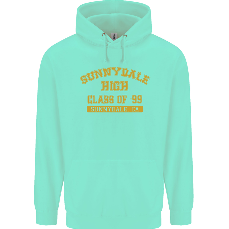 Sunnydale High TV & Movies Mens 80% Cotton Hoodie Peppermint