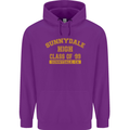 Sunnydale High TV & Movies Mens 80% Cotton Hoodie Purple
