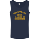 Sunnydale High TV & Movies Mens Vest Tank Top Navy Blue