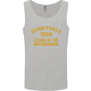 Sunnydale High TV & Movies Mens Vest Tank Top Sports Grey