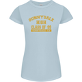 Sunnydale High TV & Movies Womens Petite Cut T-Shirt Light Blue