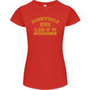 Sunnydale High TV & Movies Womens Petite Cut T-Shirt Red