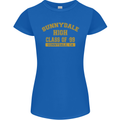 Sunnydale High TV & Movies Womens Petite Cut T-Shirt Royal Blue