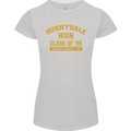 Sunnydale High TV & Movies Womens Petite Cut T-Shirt Sports Grey