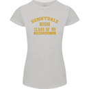 Sunnydale High TV & Movies Womens Petite Cut T-Shirt Sports Grey
