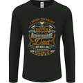 Super Awesome Dad Funny Fathers Day Mens Long Sleeve T-Shirt Black