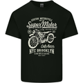 Super Motor Cafe Racer Motorcycle Biker Kids T-Shirt Childrens Black