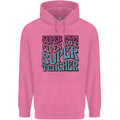 Super Mum Wife Teacher Childrens Kids Hoodie Azalea