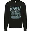 Superbike Birmingham Motorcycle Biker Kids Sweatshirt Jumper Black