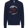 Superhero Camera Photography Photorapher Kids Sweatshirt Jumper Navy Blue