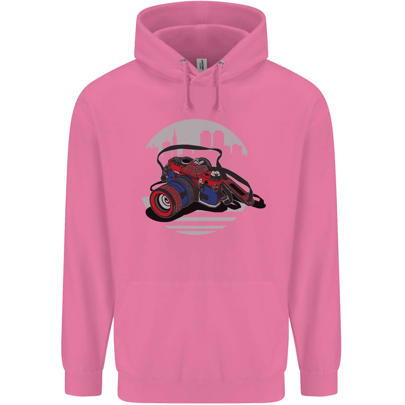 Superhero Camera Photography Photorapher Mens 80% Cotton Hoodie Azelea