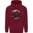 Superhero Camera Photography Photorapher Mens 80% Cotton Hoodie Maroon