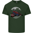 Superhero Camera Photography Photorapher Mens Cotton T-Shirt Tee Top Forest Green