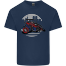 Superhero Camera Photography Photorapher Mens Cotton T-Shirt Tee Top Navy Blue
