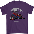 Superhero Camera Photography Photorapher Mens T-Shirt Cotton Gildan Purple