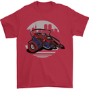 Superhero Camera Photography Photorapher Mens T-Shirt Cotton Gildan Red