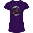 Superhero Camera Photography Photorapher Womens Petite Cut T-Shirt Purple