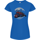 Superhero Camera Photography Photorapher Womens Petite Cut T-Shirt Royal Blue