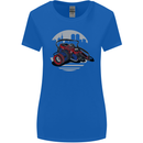 Superhero Camera Photography Photorapher Womens Wider Cut T-Shirt Royal Blue