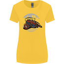 Superhero Camera Photography Photorapher Womens Wider Cut T-Shirt Yellow