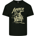Superior Brand Motorbike Biker Motorcycle Mens Cotton T-Shirt Tee Top Black