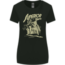 Superior Brand Motorbike Biker Motorcycle Womens Wider Cut T-Shirt Black